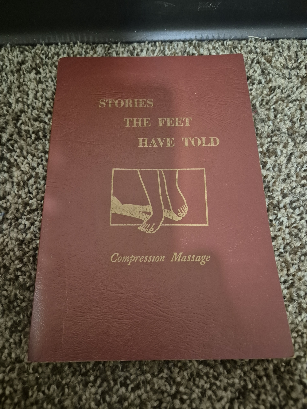 Vintage 1963 Stories the Feet Have Told Eunice Ingham Reflexology Book Rare